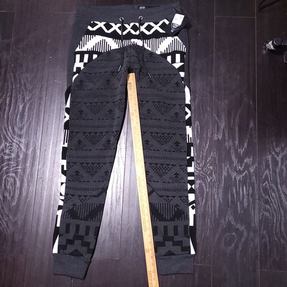 NWT Brooklyn Standard Joggers L (34x30.5) Adult Fleece Drawstring Dark G… - Picture 4 of 10